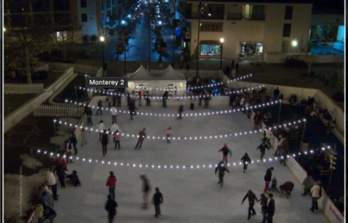 Ice Skating by the Bay, monterey, monterey bay, ice skating